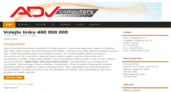 Desktop Screenshot of adv.cz